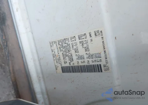 2020 Nissan Murano Platinum Fwd z USA, uszkodzony, nr VIN 5N1AZ2DJ1LN166250